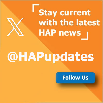 Follow @HAPupdates