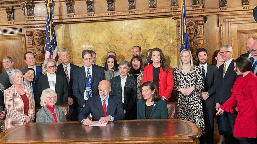 Senate Bill 225 signing