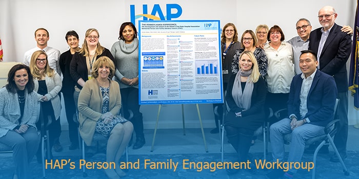 HAP's Person and Family Engagement Workgroup